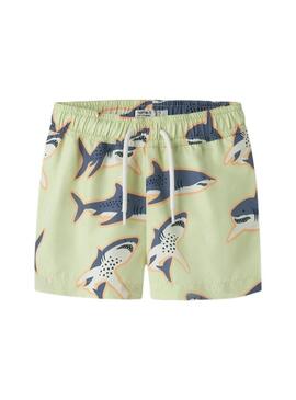 Roupa de banho Name It Zice lima para menino