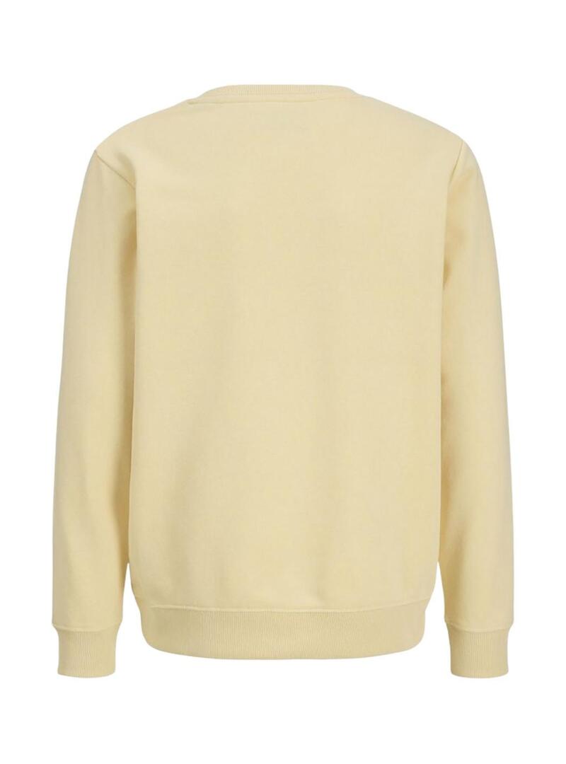 Moletom Jack and Jones Perry amarelo para menino.