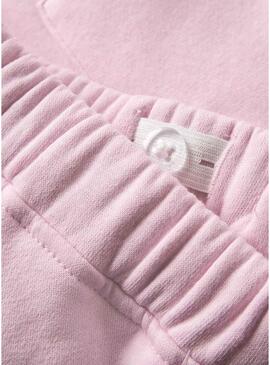 Shorts Name It Fabia rosa para menina