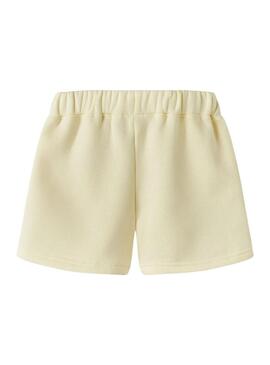 Shorts Name It Fabia amarelo para menina
