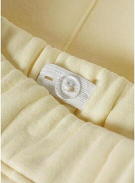 Shorts Name It Fabia amarelo para menina