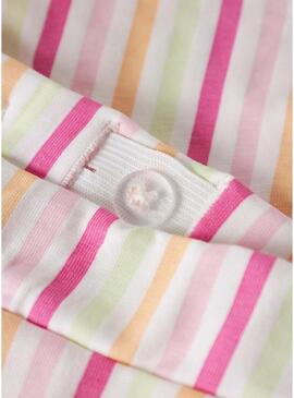 Shorts Name It Filuaz estampado de rayas para menina.