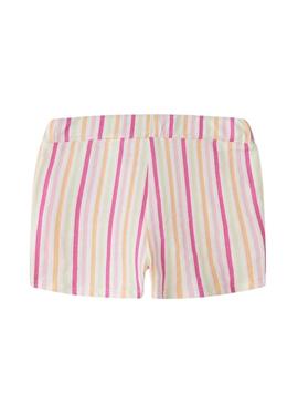 Shorts Name It Filuaz estampado de rayas para menina.