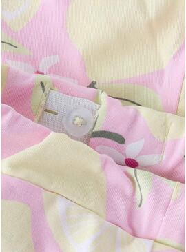 Shorts Name It Filuaz estampado de limões para menina.