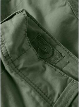 Nome Bermuda Name It Ryan verde de carga para menino