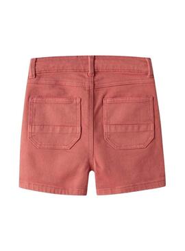 Bermuda da Name It Ryan coral para menino.