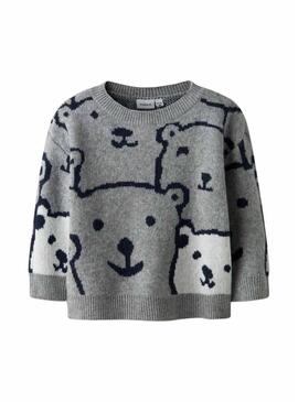 Camisola Name It Sauel cinza para menino