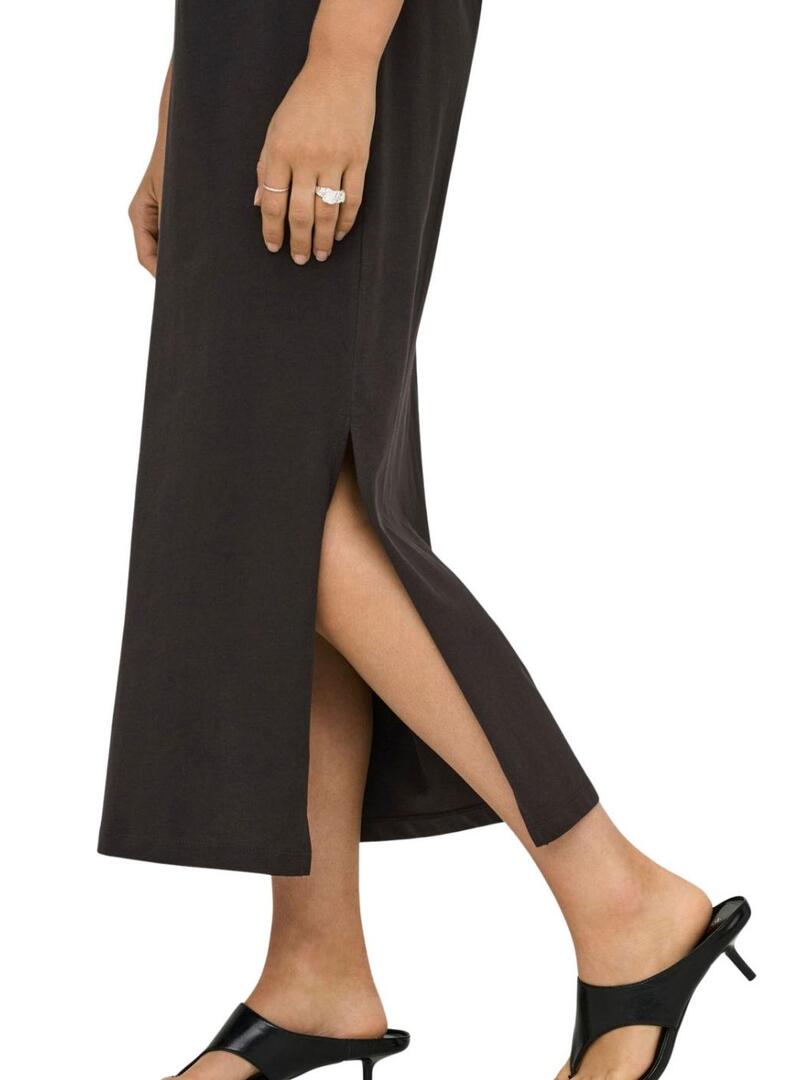 Vestido Only Mara chocolate para mulher