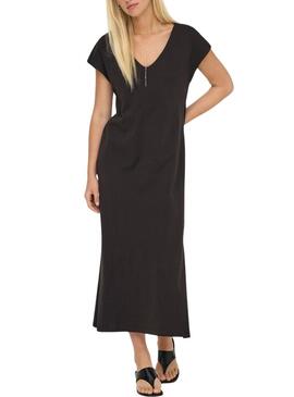 Vestido Only Mara chocolate para mulher