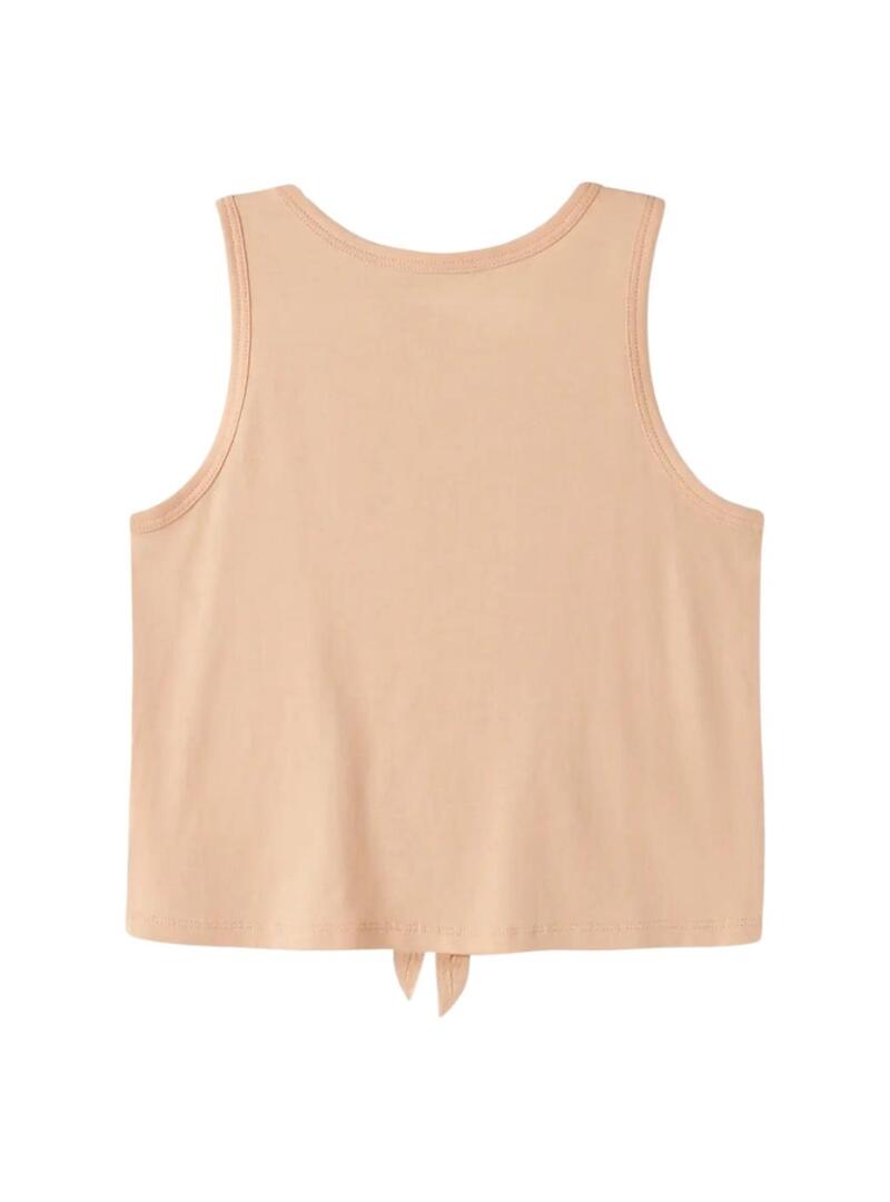 Top Name It Fadeaz laranja para menina