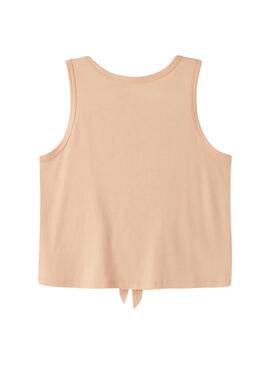 Top Name It Fadeaz laranja para menina