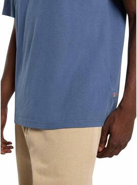 Camiseta Dickies Wellsville azul para homem