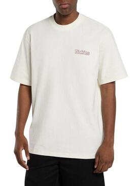 Camiseta Dickies Fairlawn bege para homem