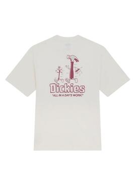 Camiseta Dickies Fairlawn bege para homem