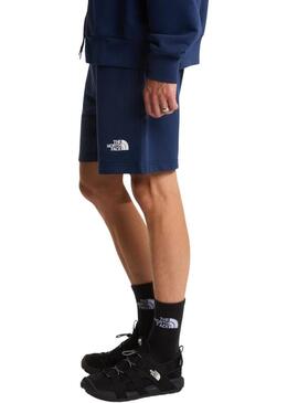 Bermudas The North Face Simple Dome azul para homem.