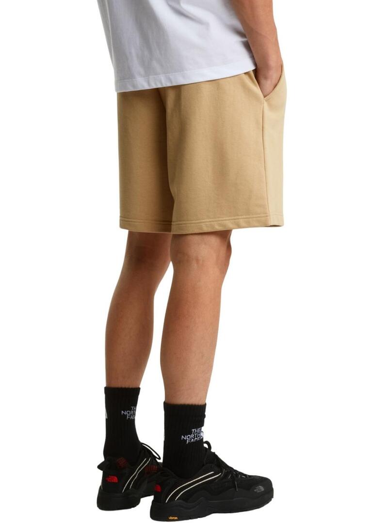 Bermudas The North Face Box bege para homem.