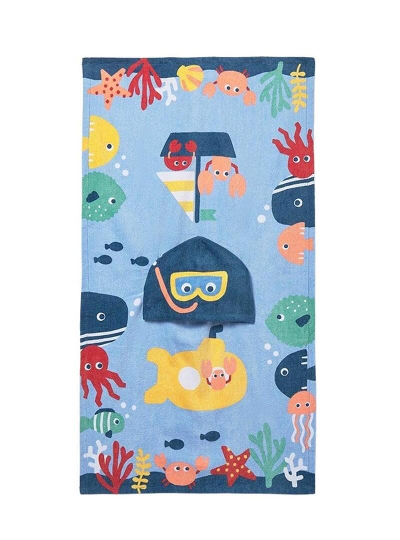 Roupa de banho Mayoral submarino azul para bebê