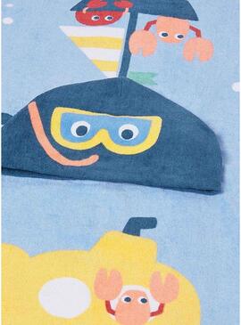 Roupa de banho Mayoral submarino azul para bebê