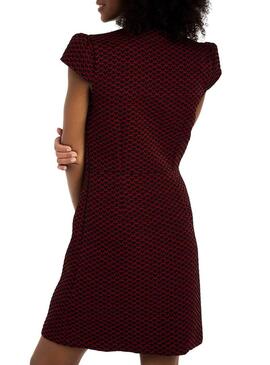 Vestido Naf Naf Corações bicolor para Mulher