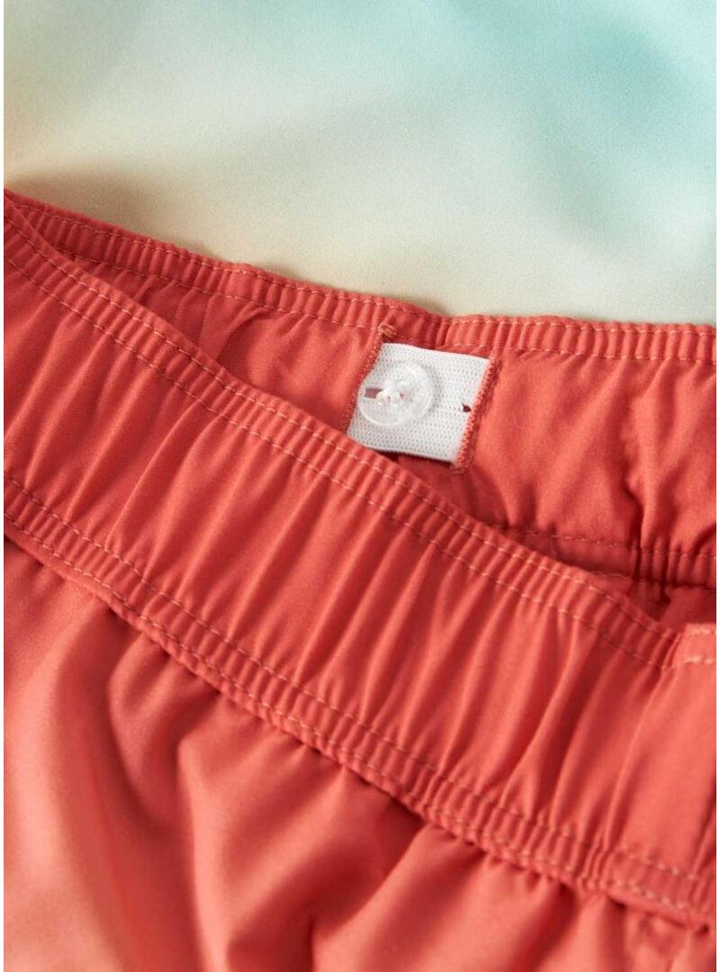 Calção Name It Zoccas Tie Dye coral para menino.