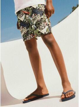 Fato de banho Name It Zatoony preto para menino