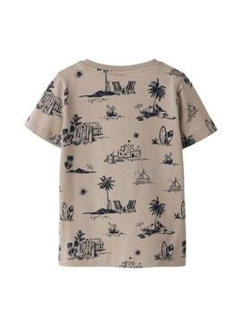 Camisola Name It Fille tostada para criança.