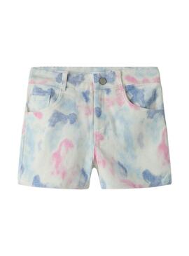 Short Name It  Rose Tie Dye para menina
