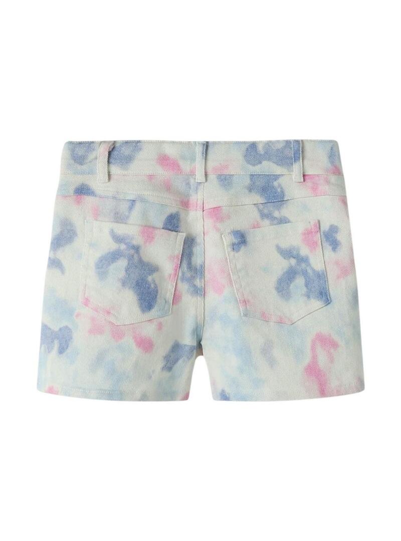Short Name It  Rose Tie Dye para menina