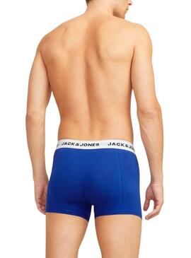 Pack Boxers Jack and Jones Joe básico para homem