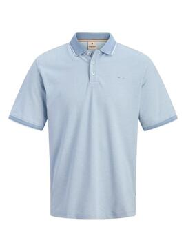 Polo Jack and Jones Azul Alves para homem.