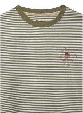 Camiseta Pepe Jeans Emmet verde para menino