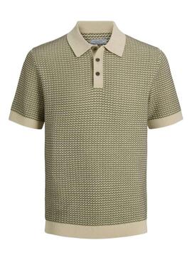 Polo Jack and Jones Lukingley verde para menino