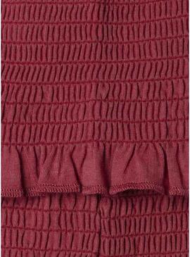 Top Pepe Jeans Georgina granate para menina