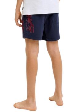 Calção de banho Jack and Jones Maui azul marinho para crianças