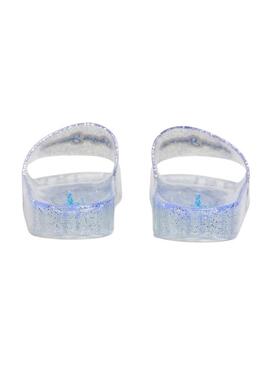 Chinelos Pepe Jeans Wave Pop com glitter para menina