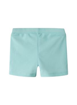 Calção de banho Name It Zigurt turquesa para menino.