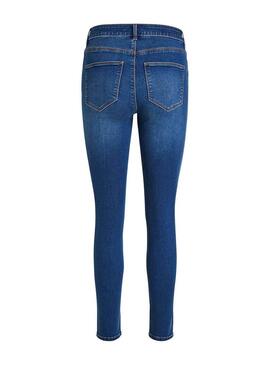 Jeans Vila Vicomit Felicia Azul Mulher