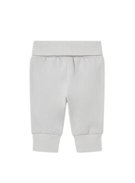 Conjunto Mayoral três peças patinhos cinza para bebê.