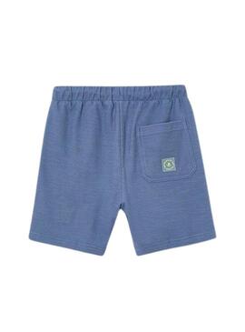 Bermudas Mayoral azul médio para menino.