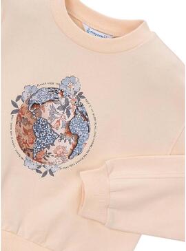 Moleton Mayoral salmao para menina