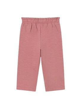 Conjunto de moletom Mayoral cerejas rosa para menina