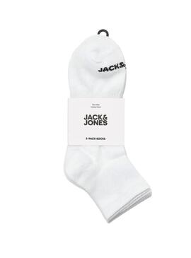 Pack de meias Jack and Jones Cluca branco para homem