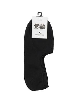 Pack pinkies Jack and Jones preto para homem