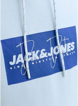 Moletom Jack and Jones Cole azul para homem