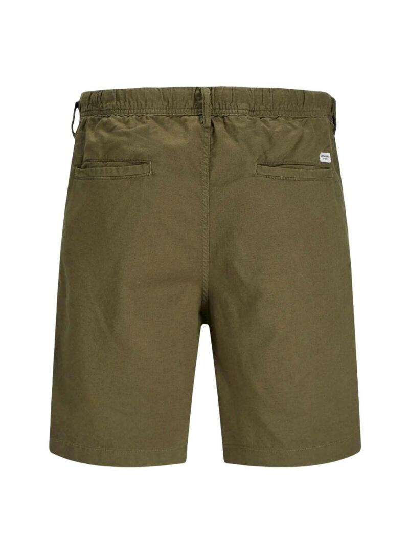 Bermudas Jack and Jones Jaiden verde para criança.