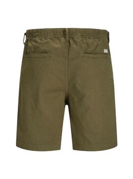 Bermudas Jack and Jones Jaiden verde para criança.