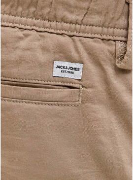 Bermudas Jack and Jones Jaiden camelo para criança.