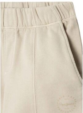 Bermudas Pepe Jeans William bege para menino.