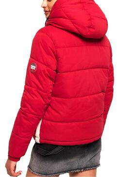 Jaqueta Superdry Esfera Vermelho Mulher