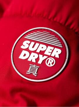 Jaqueta Superdry Esfera Vermelho Mulher